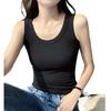 Women's Summer Ribbed Racerback Camisole - Anti-Exposure, Sweet & Cool Fit