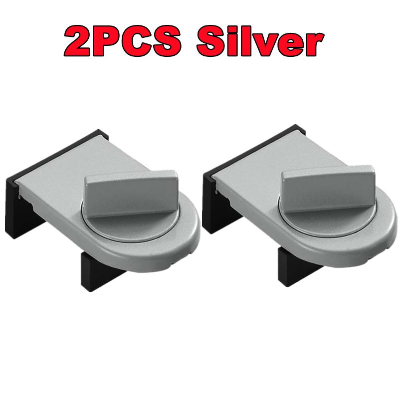 Nouveau 3/2/1PC Verrou de Sécurité pour Fenêtre et Porte Coulissante en Alliage Verrous de Porte de Sécurité Réglables Verrou de Protection Antivol Loquets de Sécurité pour la Maison