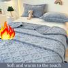 2025New Warm Taffeta Soft Thickened Coral Fleece Blanket Throw Blanket