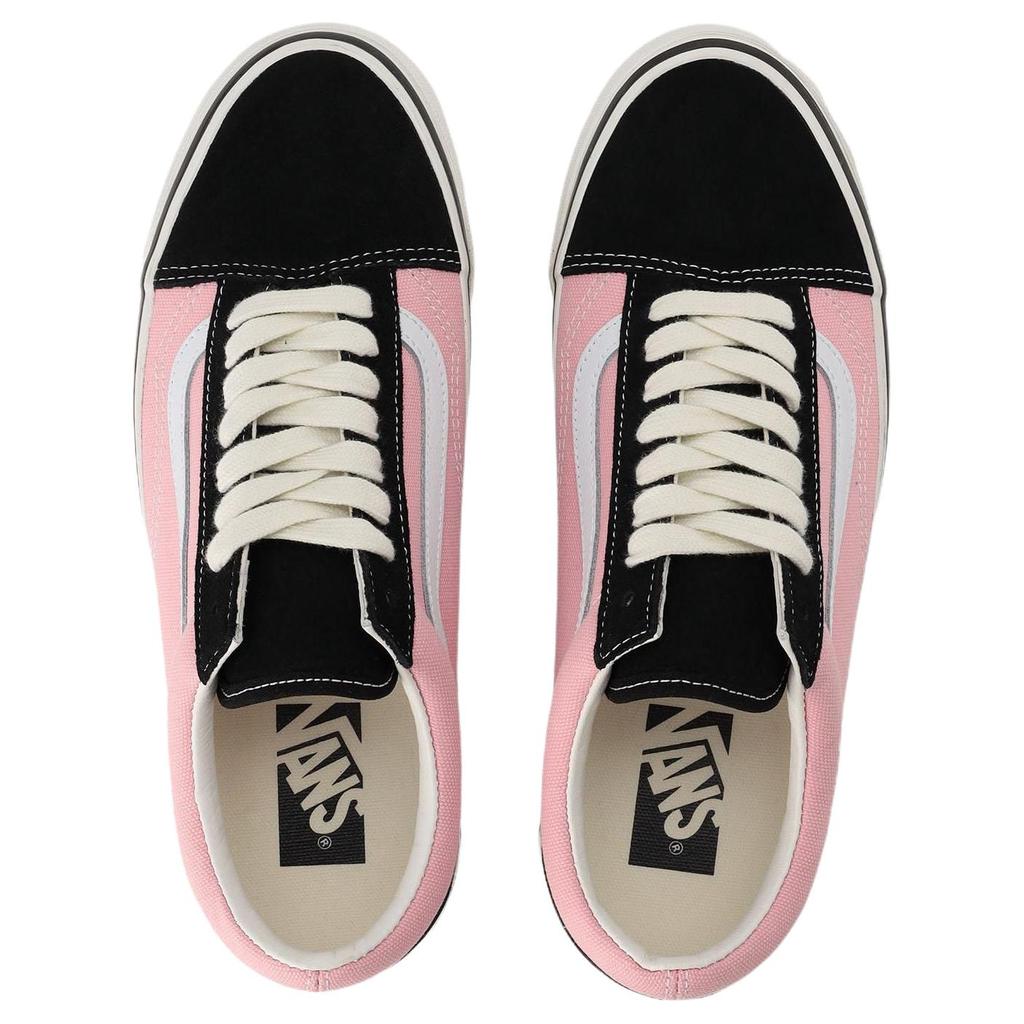Vans Scarpe da Skate Comode Morbide Old Skool Premium Uomo sneakers Rosa Nero VN000D9JBCU