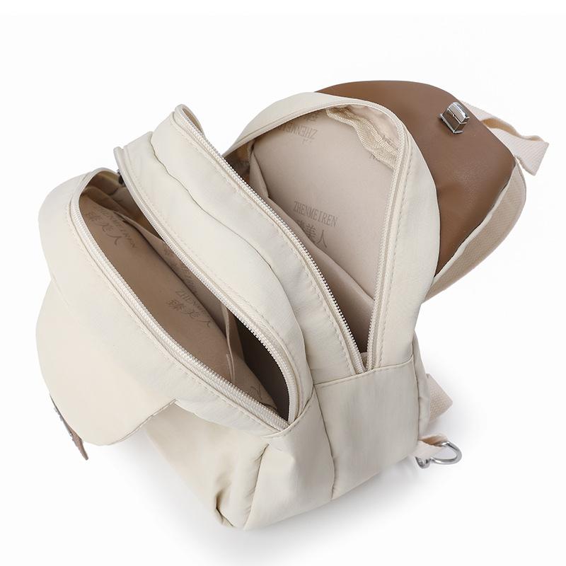 Backpack for Mountain Climbing and Leisure, Single-shoulder Crossbody Bag, Lightweight Vacation Mobile Phone Bag