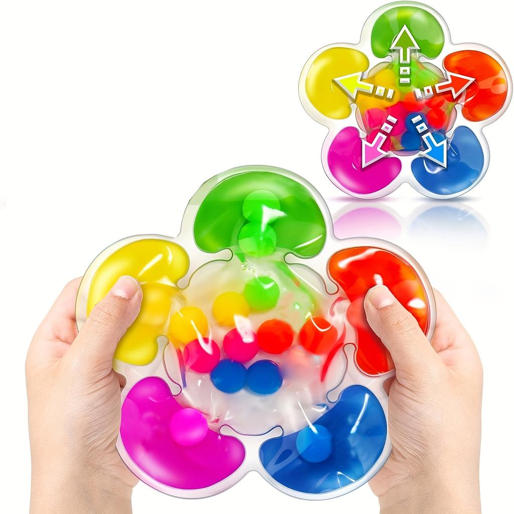 1pc Color Sorting Toy Educational Fine Motor Skills Game, Plastic Material, Mixed Colors, Ideal for Learning Activities, Calm Down Play