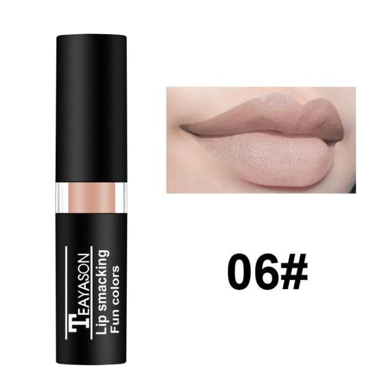 TEAYASON Velvet Matte Lipstick Lasting Waterproof Halloween Party Lip Makeup