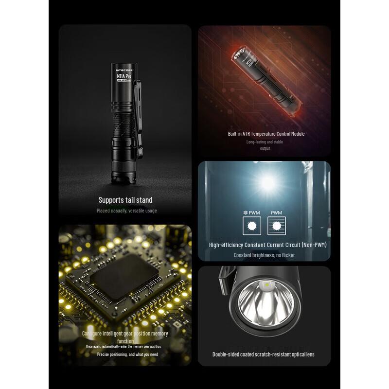 Nitecore MT1A Pro AA Battery Portable Flashlight