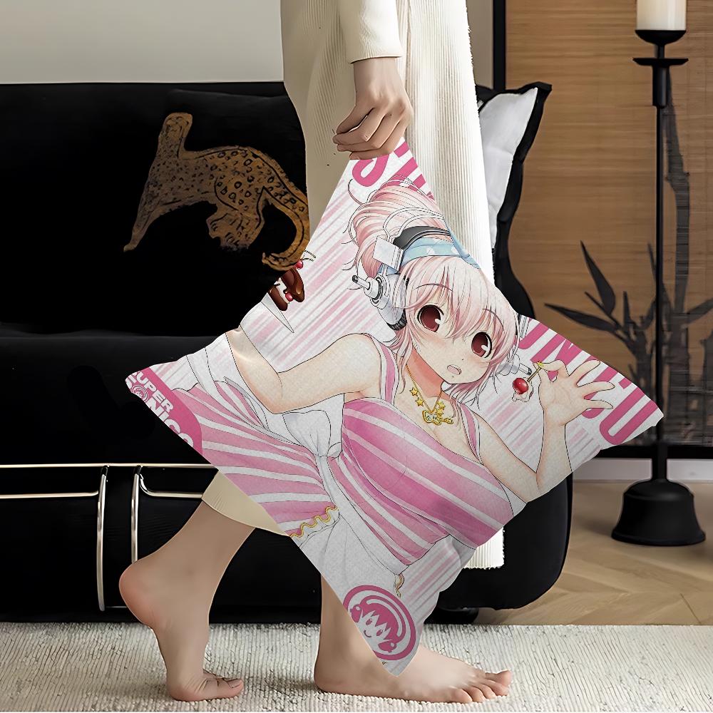 

Super S-SonicoS Game Pillow Gifts Home Office Furnishings Bedroom Sofa Car Cushion Cover Case 45x45cm 40x40CM(16x16in)