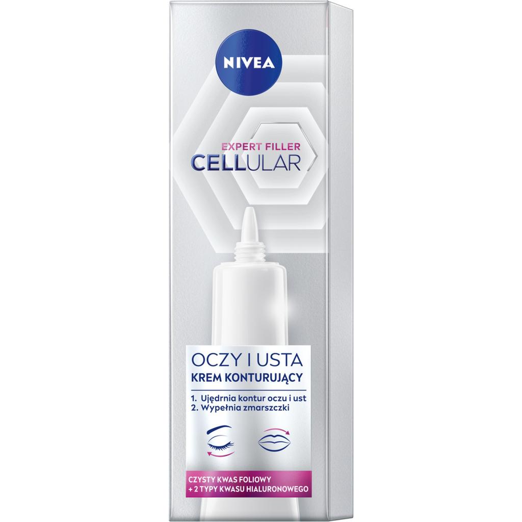 Nivea Cellular Expert Filler Eyes And Lips Contouring Cream, 15