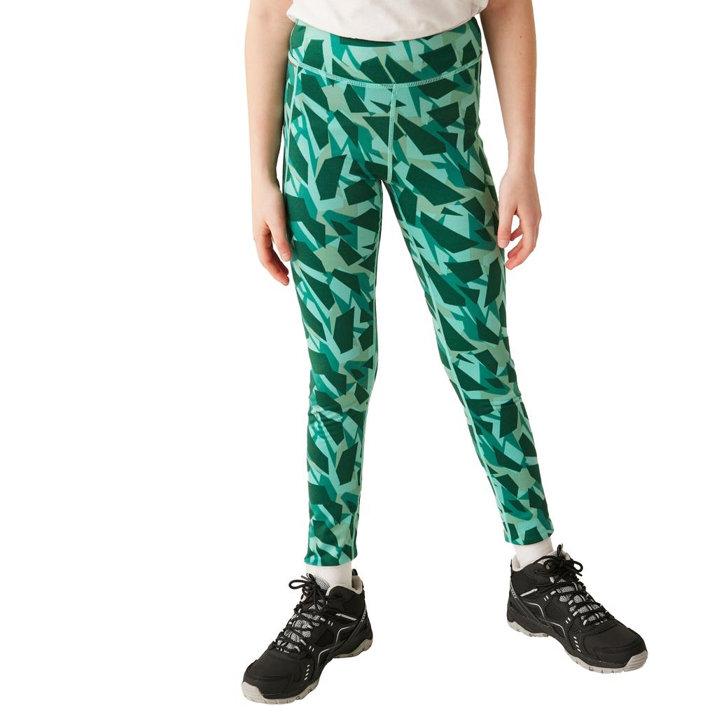 Regatta Leggings de iarnă pentru fete Barlia Abstract Camo