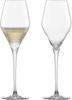 Zwiesel Champagne Glasses, Finesse, for Champagne and Sparkling Wine, Pair of 2, Machine-Made, M118607