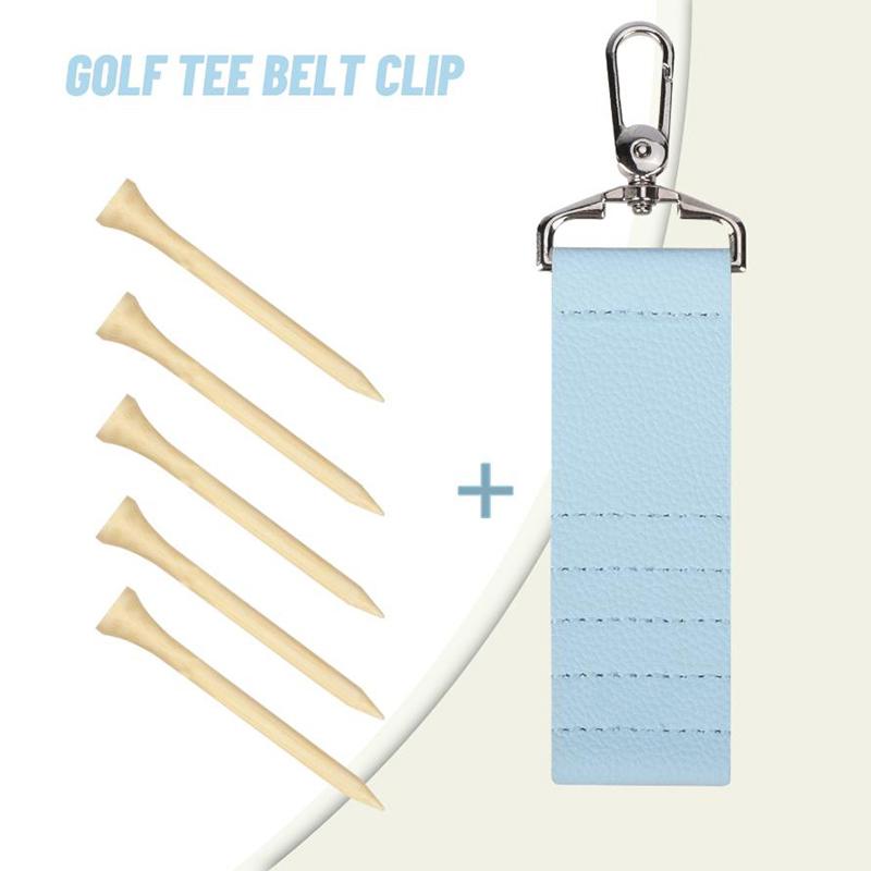 Luvas de Golfe Coloridas para Pendurar Fita Mágica Clipe Suporte de Tacos de Golfe Dupla Face Portátil ao Ar Livre Tacos de Golfe para Pendurar Acessórios de Golfe