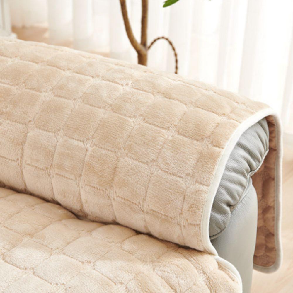 Wear Resistant Single-seat Slipcover Non-Slip Sofa Mat Durable Chair Cover  Living Room