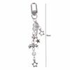 Pearl Bead Bead Phone Charm Strap Star Bowknot Beaded Cellphone Strap  Decoration
