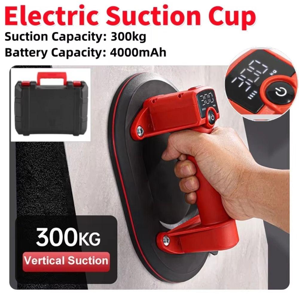 Digital Display Electric Suction Cup Intelligent Vacuum Grabber for Tile Large Plate Glass Carry