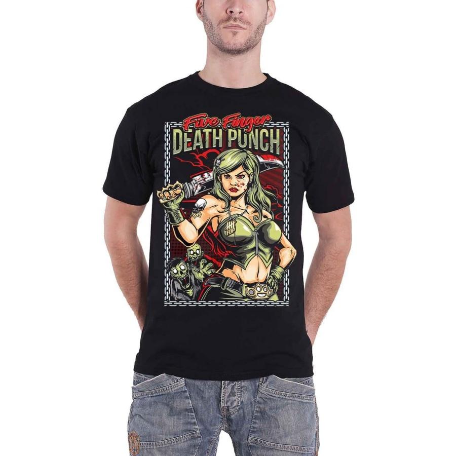 Five Finger Death Punch  Assassin  (Black) T-Shirt (medium) XXXXXL разноцветный