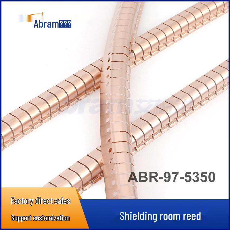 Beryllium Copper EMI Finger Spring Clip for Shielded Rooms - Made with Imported Materials