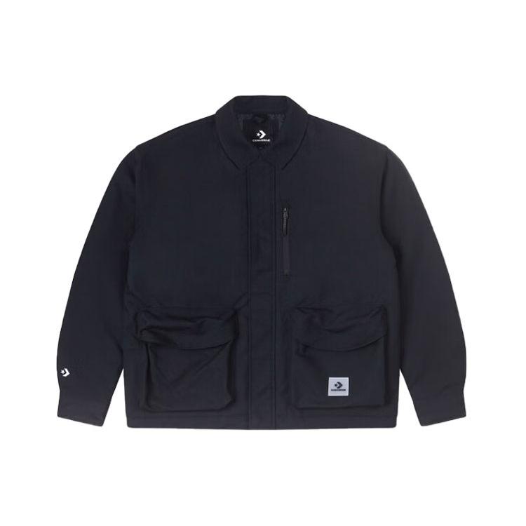 Converse Transitional Padded Jacket RPC Asia Sizing Black Men s 10025264-A03 XL