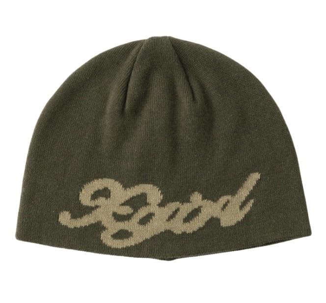 

[X-girl] Шапка бини SCRIPT LOGO JACQUARD BEANIE Женская ОЛИВКОВАЯ