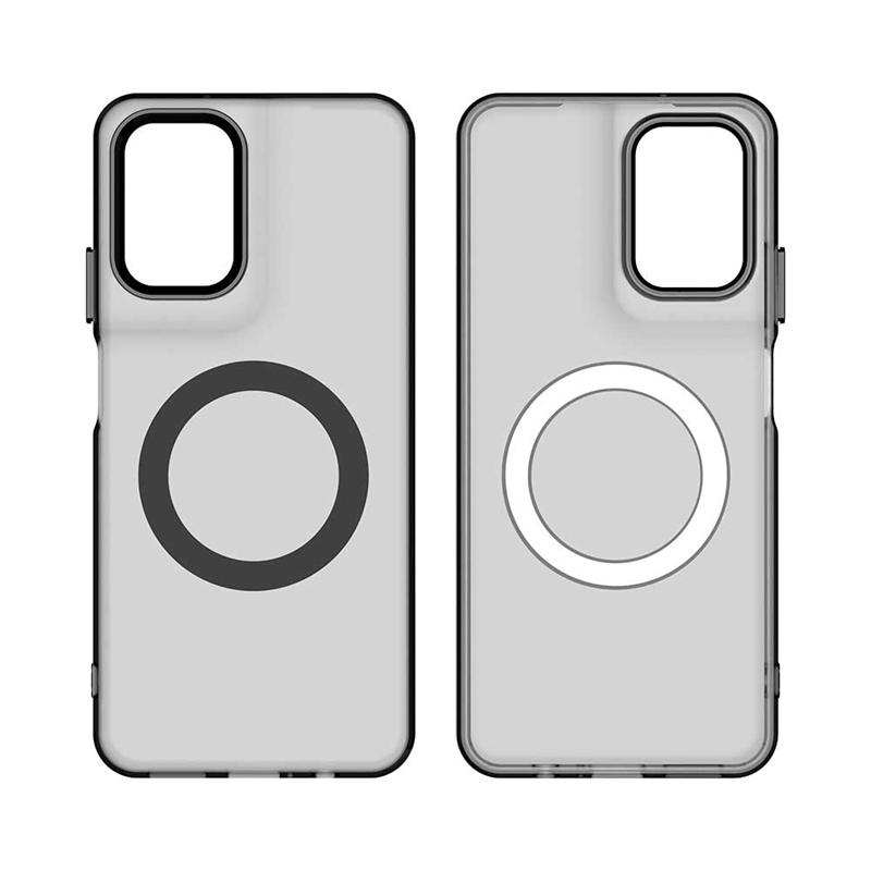 Transparent Case For Motorola Moto G35 Case Moto G35 G 35 5G Magnetic Adsorption Wireless Charge Back Cover For Moto G35 Case