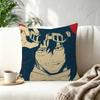 Anime cushion aAizawa Head  Decorative Room Aesthetics Pillow Case Home Decor Bedroom Sofa Bed Pillow Cover x