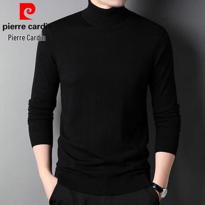 Men's 100% Wool Turtleneck Sweater