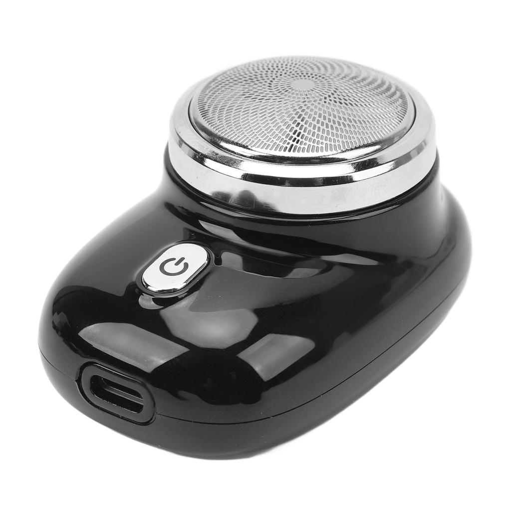 Mini Electric Beard Trimmer Washable IPX6 Waterproof Portable Beard Clipper Machine for Outdoor Travel