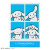Sanrio I.CINNAMOROLL ID Photo Style Sticker ( Blue )Japan NEW Sanrio Characters