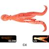 9,5cm 5g Oktopus Tintenfisch Köder TPE Material Angelzubehör 2024 Salzwasser Oktopus Köder