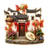 House Home Decoration Shop Shape Magnetic Sticker Chinese Style Refrigerator Magnet  Gift