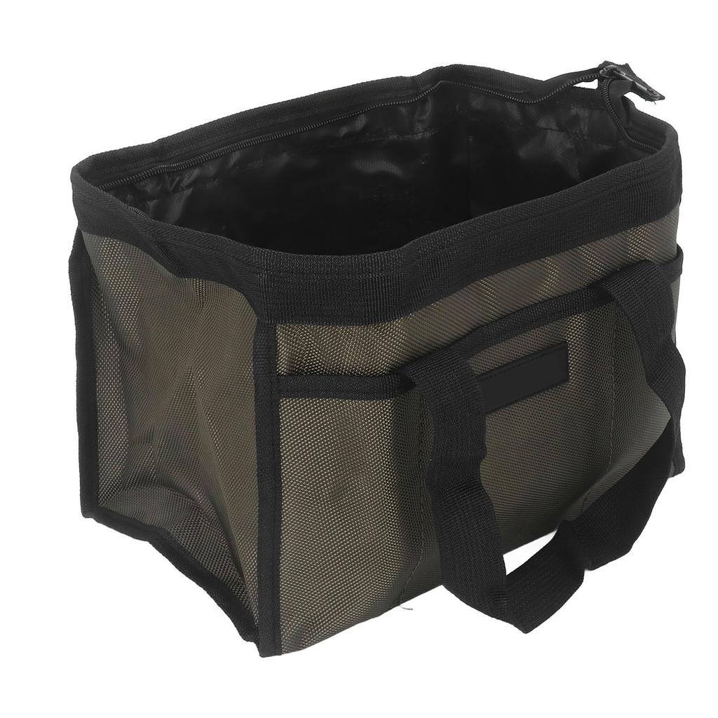 Geantă Depozitare Unelte Culoare Verde Capacitate Mare Pânză Oxford Portabilă Gură Largă Geantă Unelte 16 Inch (