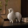 Horse Figurine Abstract Statue Minimalist for TV Stand, Office, Art Lovers