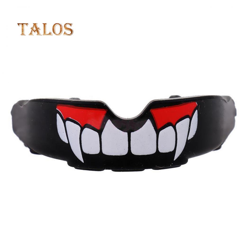 Клык Капа Десна Щит Муай Тай Бокс Футбол Баскетбол Защита зубов Спорт Досуг белый — фото 7