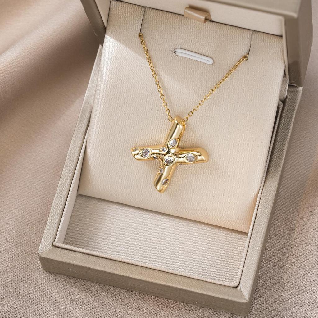 Women's Colorful English Alphabet Necklace - Simple & Trendy Design in Titanium Steel