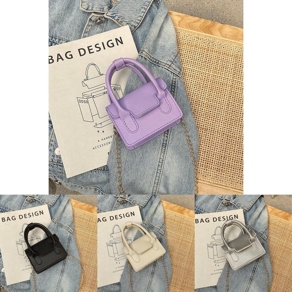 Fashionable Casual Handbag For Women 2023 Pu Leather Small Square Bag