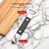 Multifunctional Iron Can And Bottle Opener With Double Head Design For Everyday Use