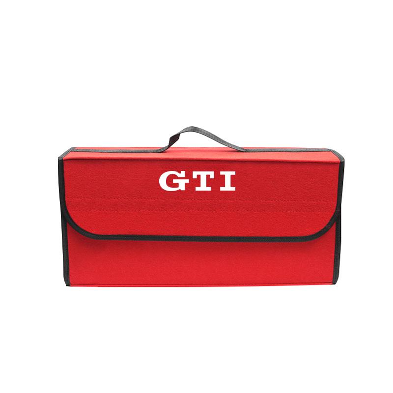 hijk1 Car keychain/VW Car Trunk Organizer Box Large Capacity Folding Storage Bag For VW GTI Polo Golf Passat Tiguan CC Arteon Jetta B6