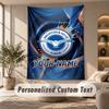 Tapestry Custom Name Text, Wall Hanging Tapestry Home Room DecorBrighton & Hove Albion Football