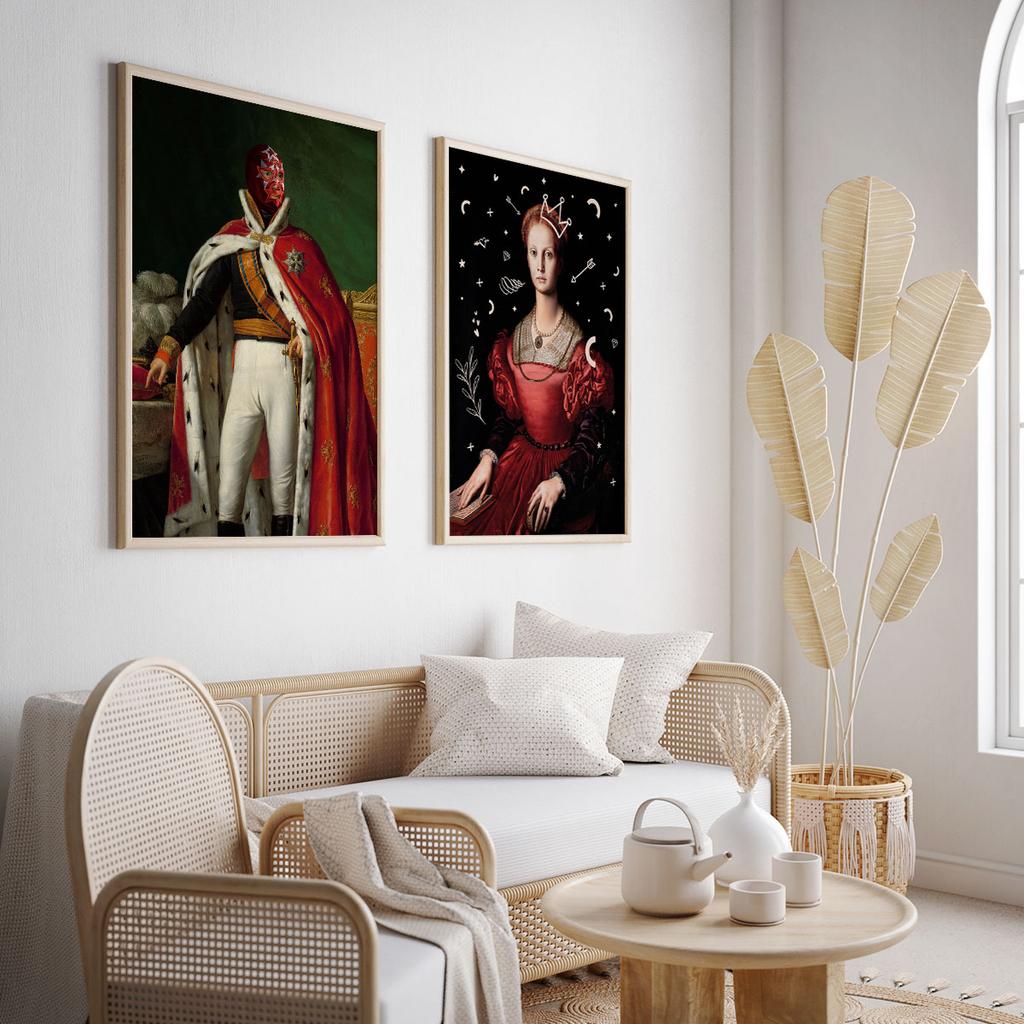Set of Two Portrait Posters