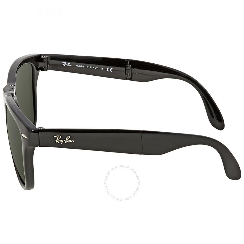 Ray Ban Wayfarer FoldinG Classic Green Classic G 15 Unisex sunGlasses Rb4105 601 54