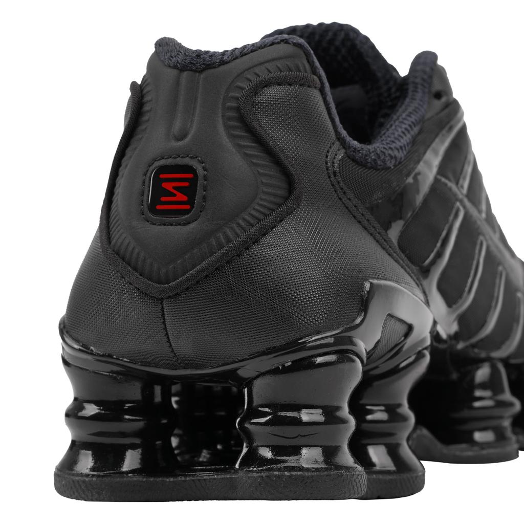Nike Shox TL Black 2019 Women Sneakers Metallic-Hematite Max-Orange AR3566-002