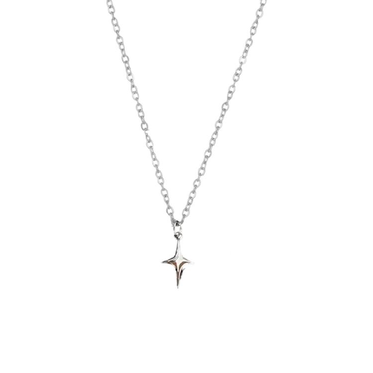 

Edgy Unisex Jewelry Gift Heart Teeth Charm Necklace Vintage Neck Chain For Alternative Fashion Wardrobes