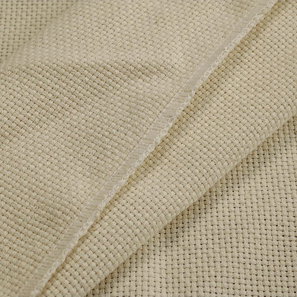 Punch Needle Yarn Embroidery Cloth - Tufting Gun & Needlepoint Rug Backing Fabric, Monk's Cloth