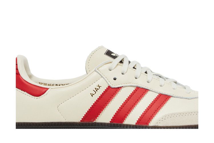 Men's Sneakers adidas Samba Ajax Cream Cream White/Team Collegiate Red/Gum