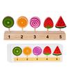 Wooden Children'S Play House Toy Lollipop Ice Cream Ice Cream Stick Logical Thinking Parent-Child Play Interactive Gift