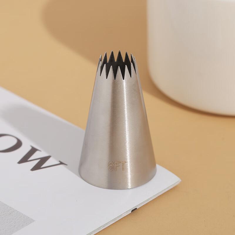 

ZISIZ 304 Нержавеющая сталь Французская звезда Кондитерская насадка