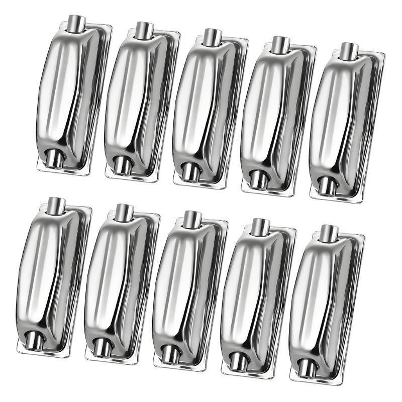 

10 Pack Professional Metal Drum Lugs for Improved Sound Quality and Long Lasting Function in Live Shows Studio Tracks 1