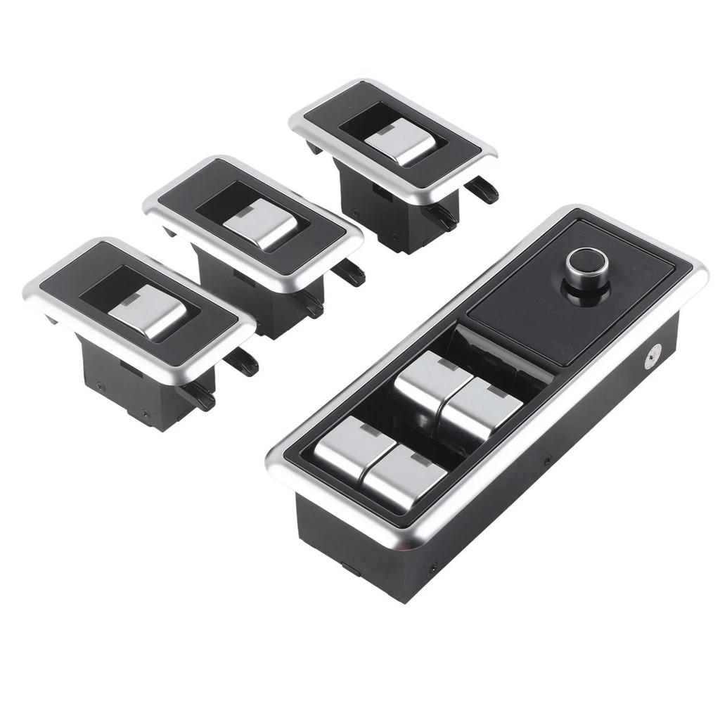 LCD Power Door Window Lift Control Buttons Smooth Window Control Kit Exquisite Workmanship Perfect Fit for Car Range Rover