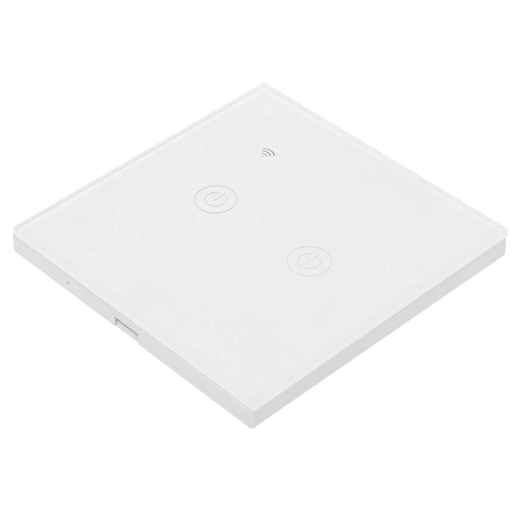 Smart Light Switch Touch Panel ABS Universal for Single Zero Fire Wire 220‑240VAC2 Way Wifi
