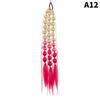 1Pcs Synthetic Wig Lantern Bubble Ponytail Multicolour Fake Braid  Girl Street Photo Modeling Lantern Long Braid
