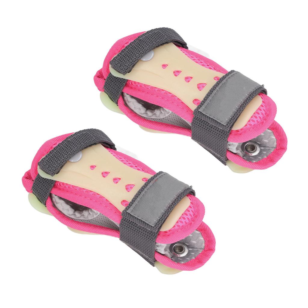 2Pcs Roller Skating Wrist Guards Sweat Absorption Breathable Flexible Kids Skating Wrist Brace for Kids Sports Outdoor