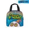 New My Singiing Monsters Lunch Bag For Primary And Secondary School Students