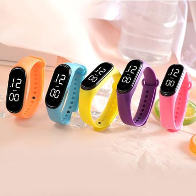 Elektronické hodinky Dětské LED digitální sportovní hodinky Vodotěsné Módní Přesné měření času Hodinky s jasným čtením